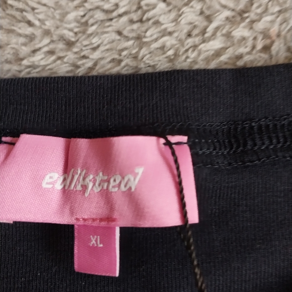 Edikted Tee with Blue Bow Accent - Picture 2 of 2